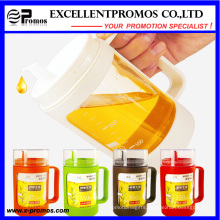 Colorful Customized Logo 350ml Hot Selling Glass Oil Pot (EP-LK57276)